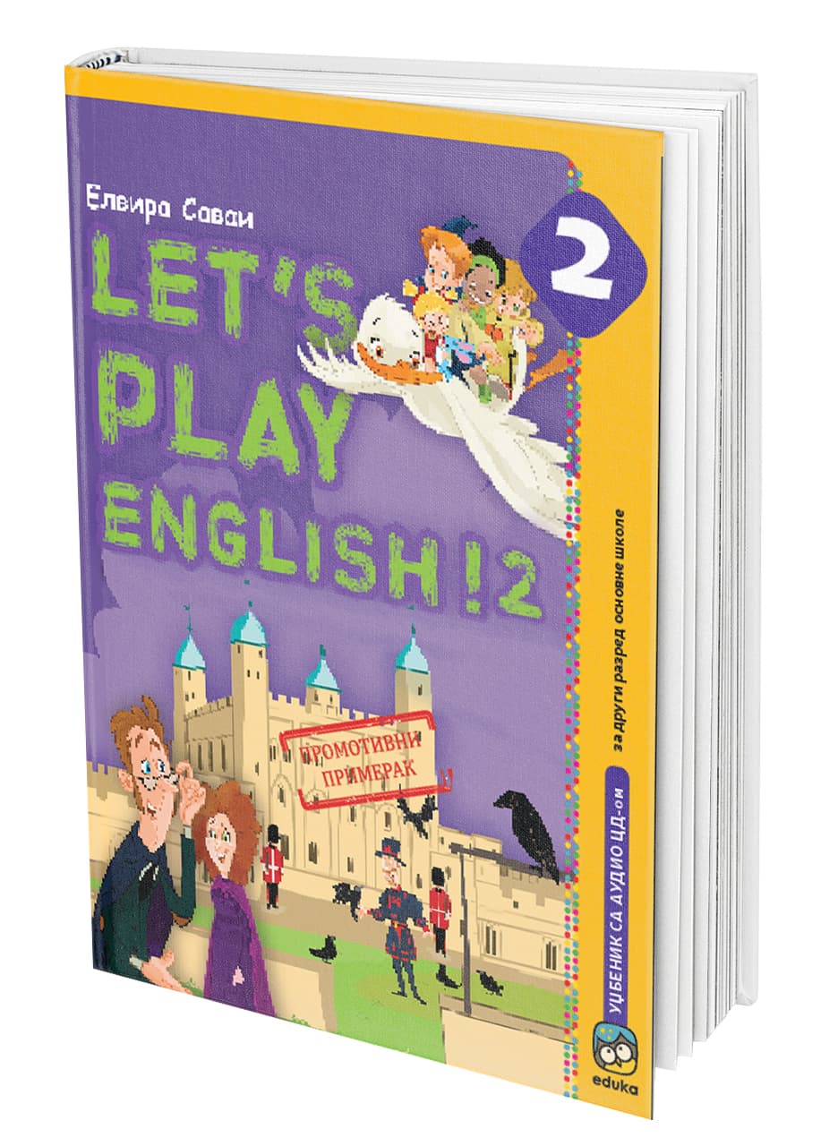 Eduka -engleski jezik let’s play english 2za drugi razred