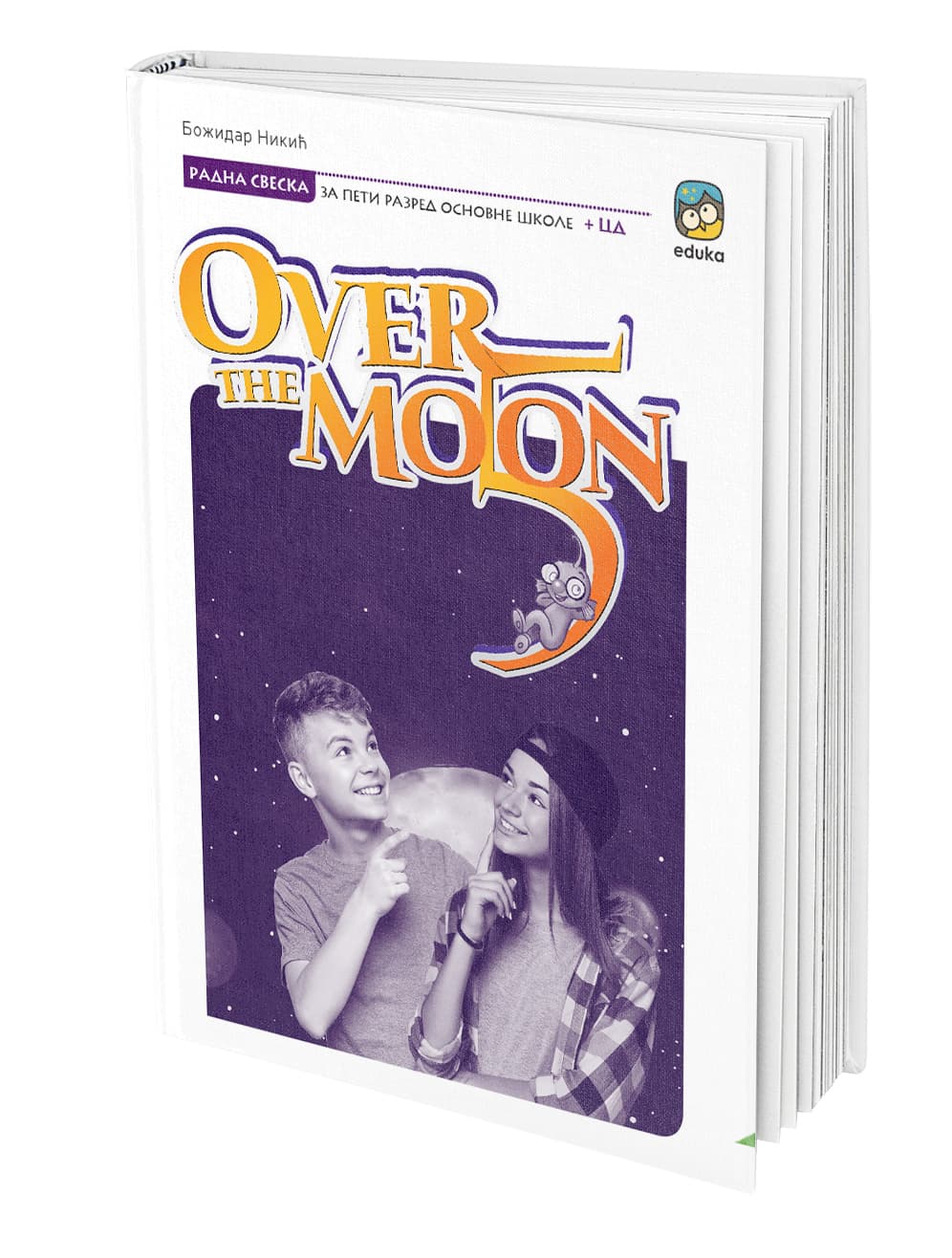 Eduka -engleski radna sveska over the moon 5 za peti razred