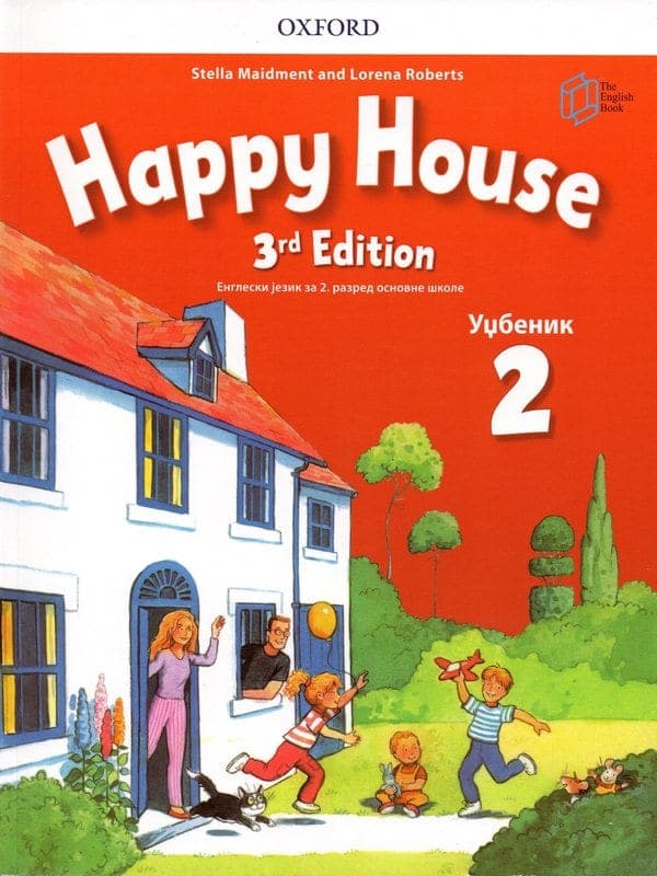 Oxford engleski 2 udzbenik sa radnom sveskom happy house 2 , 3rd edition za drugi razred