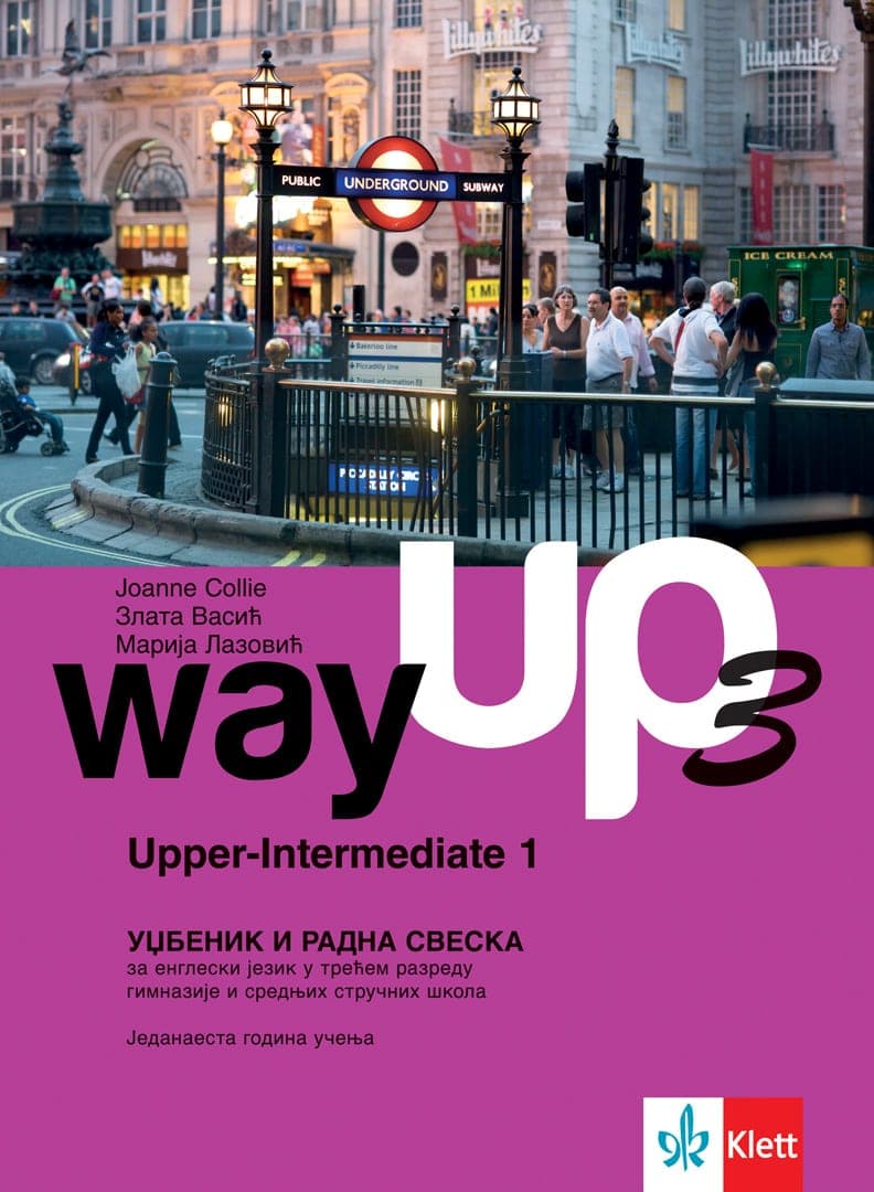 Klet engleski 3 udzbenik sa radnom sveskom way up za treći razred