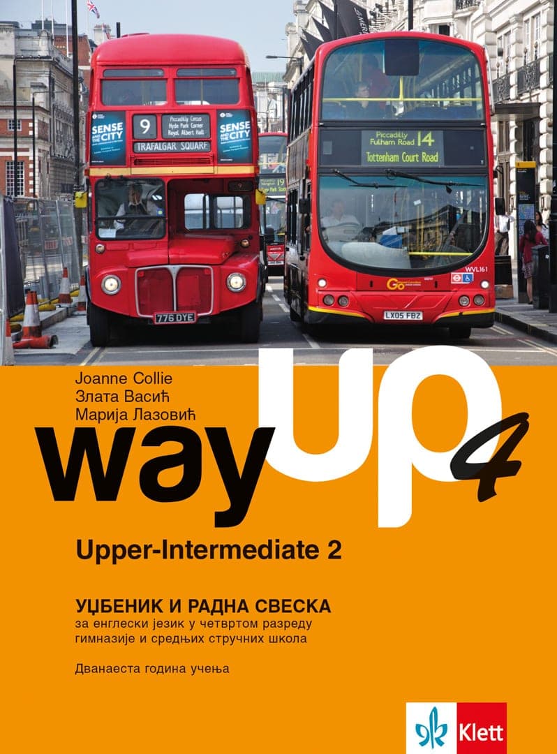 Klet engleski 4 udzbenik sa radnom sveskom way up za četvrti razred
